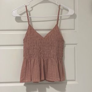 shein pink tank top